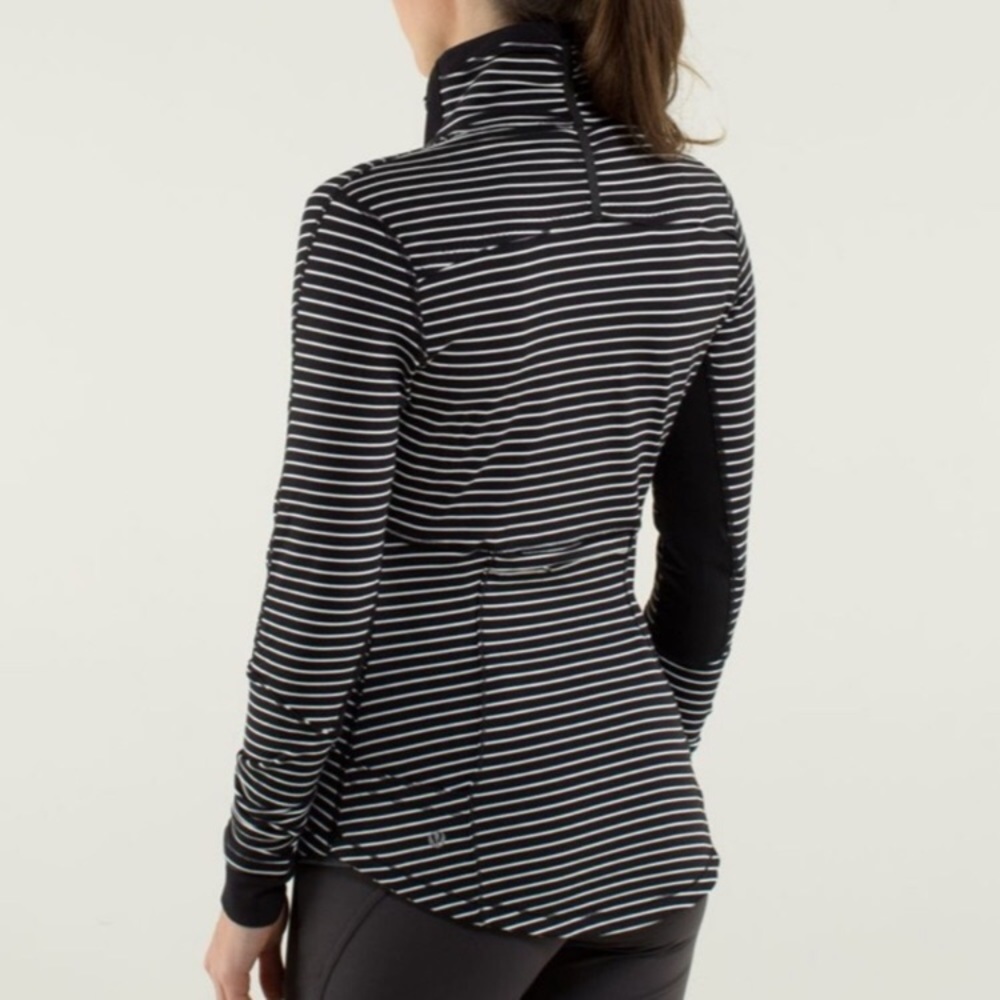 Lululemon Base Runner Parallel Stripe Half Zip - image 2